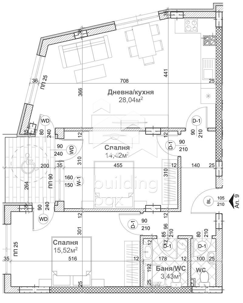 Продава 3-СТАЕН, гр. Варна, м-т Сотира, снимка 1 - Aпартаменти - 47299573