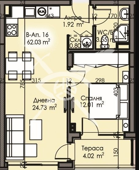 Продава  3-стаен, град Бургас, Изгрев • 80 639 EUR • ID 56713061 — holmes.bg - [1] 