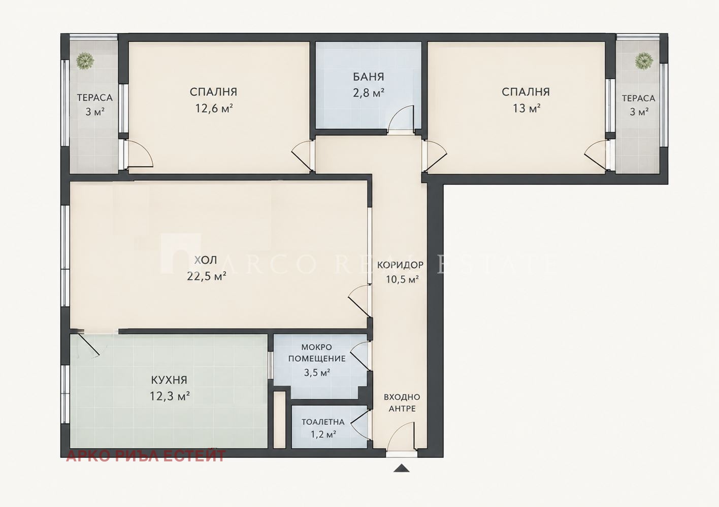 Продава 3-СТАЕН, гр. София, Стрелбище, снимка 15 - Апартаменти - 56720015
