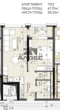 Продава 2-СТАЕН, град София, Банишора • 176000 € / 344226.08 лв. • 92562594 17