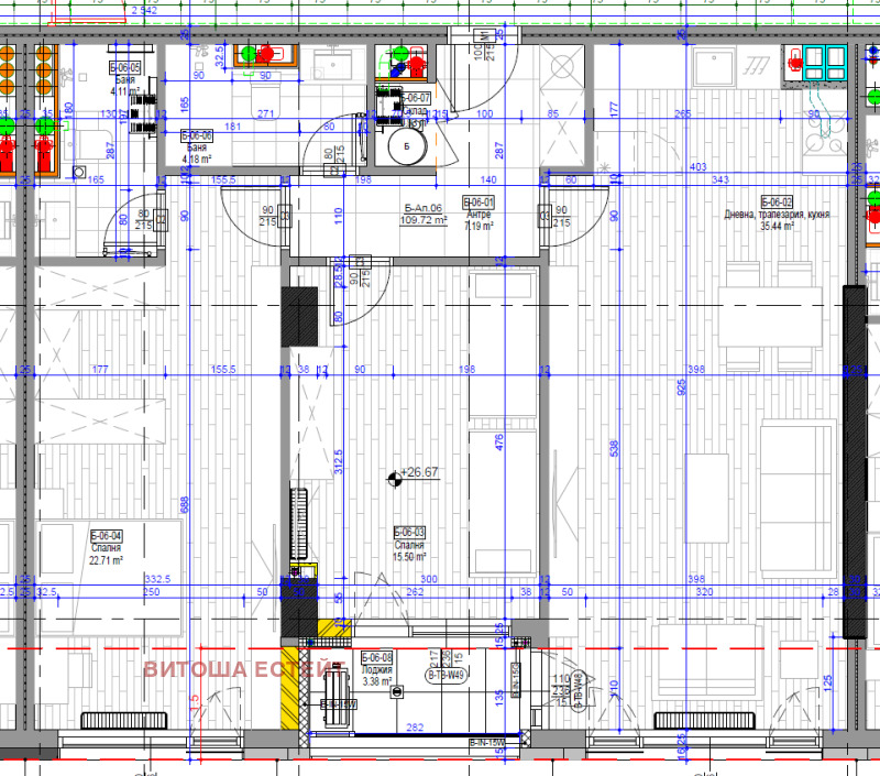 Продава 3-СТАЕН, гр. София, Кръстова вада, снимка 14 - Aпартаменти - 47614912