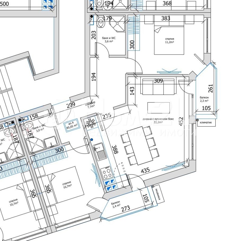 Продава 3-СТАЕН, гр. Варна, м-т Пчелина, снимка 7 - Апартаменти - 52771531