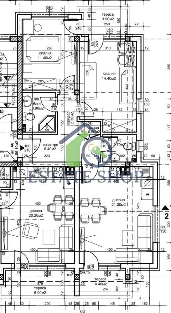 Продава 3-СТАЕН, гр. Пловдив, Остромила, снимка 2 - Апартаменти - 54215024