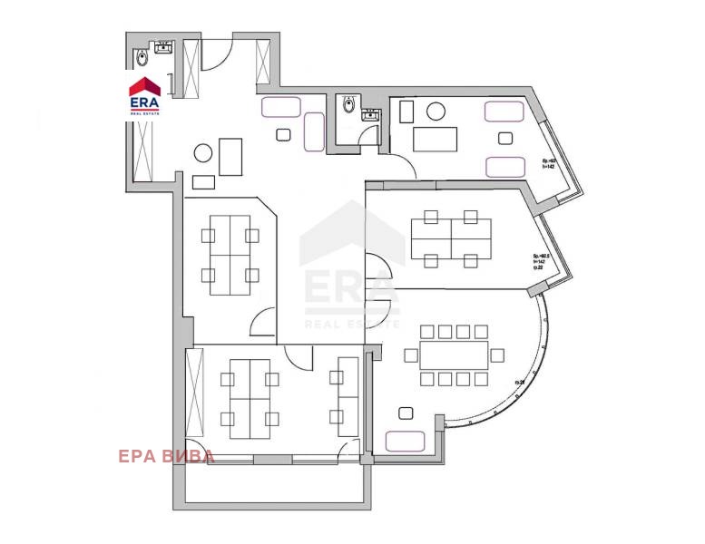 Zu verkaufen  3+ Schlafzimmer Sofia , Lozenez , 211 qm | 73750256 - Bild [8]