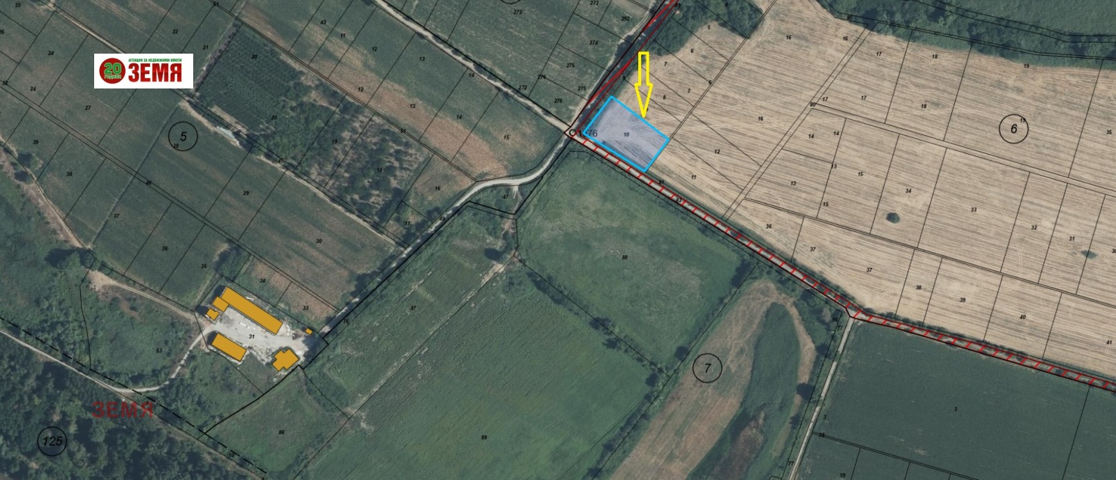 Продава ПАРЦЕЛ, гр. Пазарджик, Устрем, снимка 2 - Парцели - 53937972