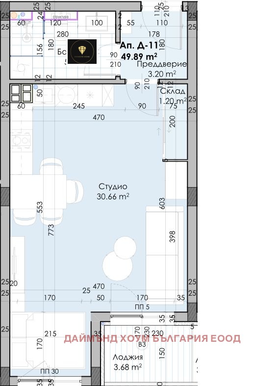 Продава 1-СТАЕН, гр. Пловдив, Остромила, снимка 2 - Апартаменти - 54299749