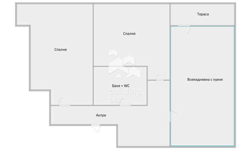 Продава 3-СТАЕН, гр. Пловдив, Тракия, снимка 15 - Апартаменти - 52977389