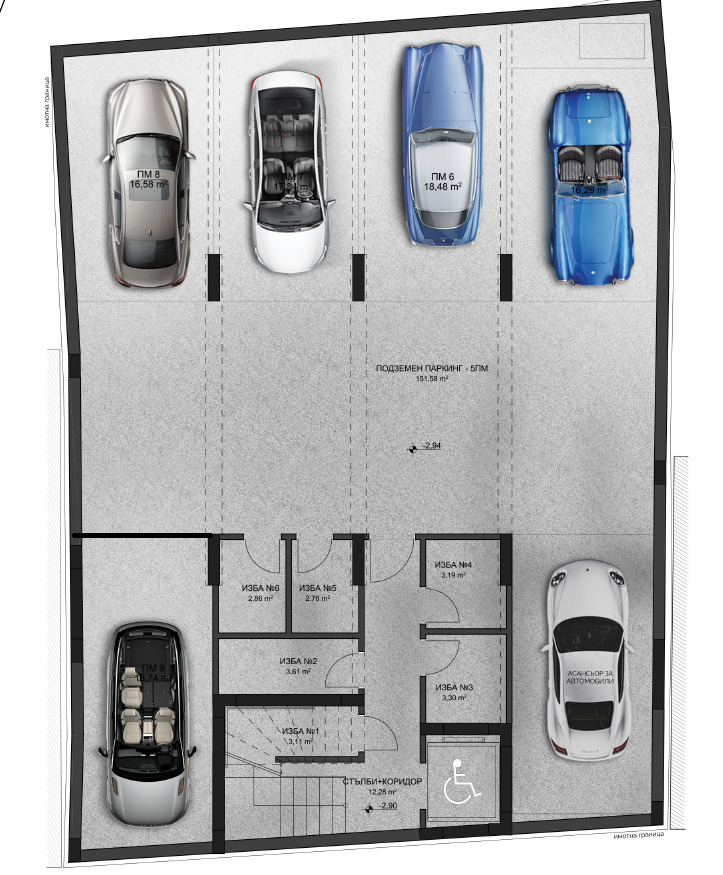 Продава ГАРАЖ, ПАРКОМЯСТО, гр. Варна, Погреби