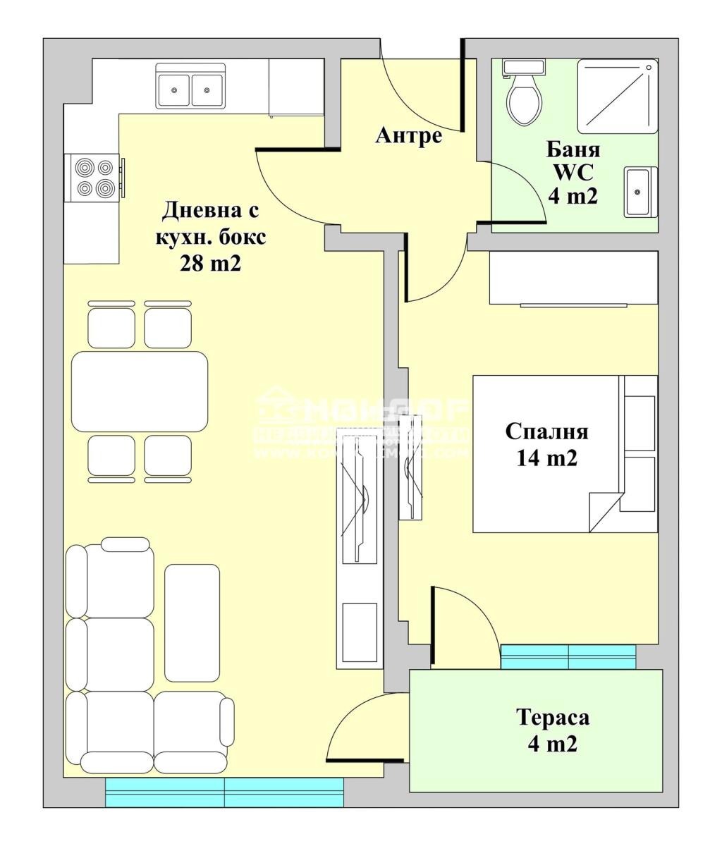 Продава 2-СТАЕН, гр. Пловдив, Кючук Париж, снимка 6 - Апартаменти - 54816700