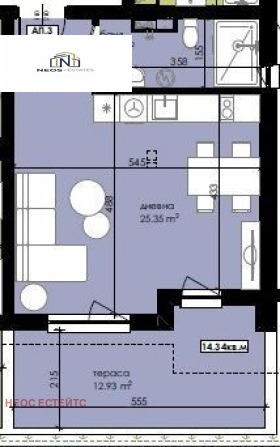 Продава 1-СТАЕН, гр. Созопол, област Бургас, снимка 3