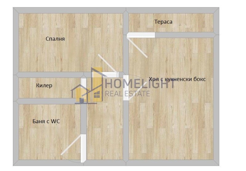 In vendita  1 camera da letto Sofia , Suhata reka , 44 mq | 31785412