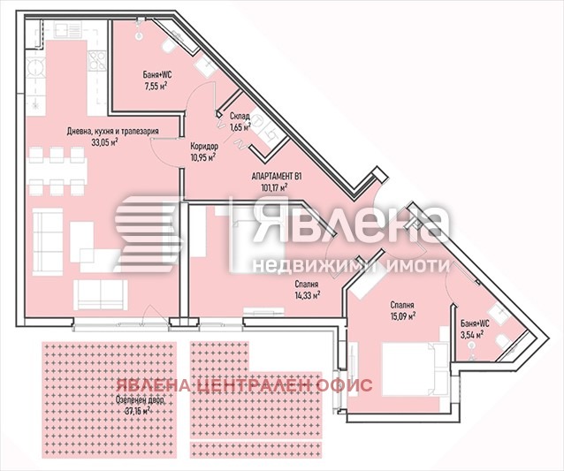 Продава 3-СТАЕН, гр. София, Младост 4, снимка 7 - Апартаменти - 53652237