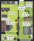 Продава 2-СТАЕН, град Пловдив, Пещерско шосе • 102950 € • 38748970 — Holmes.bg