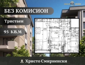 2 υπνοδωμάτια Χρηστο Σμηρνενσκη, Πλοβδηβ