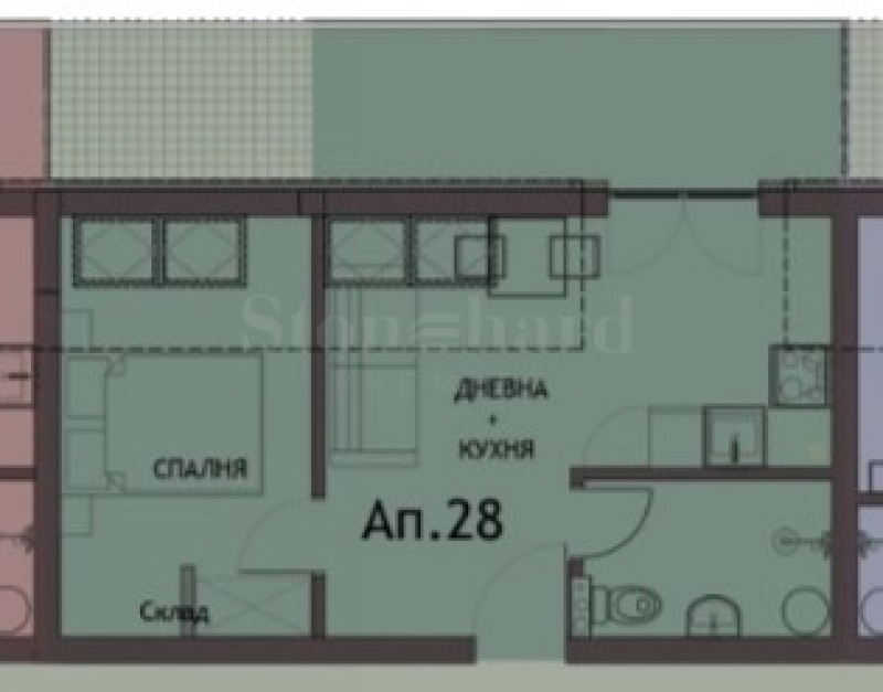 Продава 2-СТАЕН, гр. Созопол, област Бургас, снимка 2 - Апартаменти - 53107585