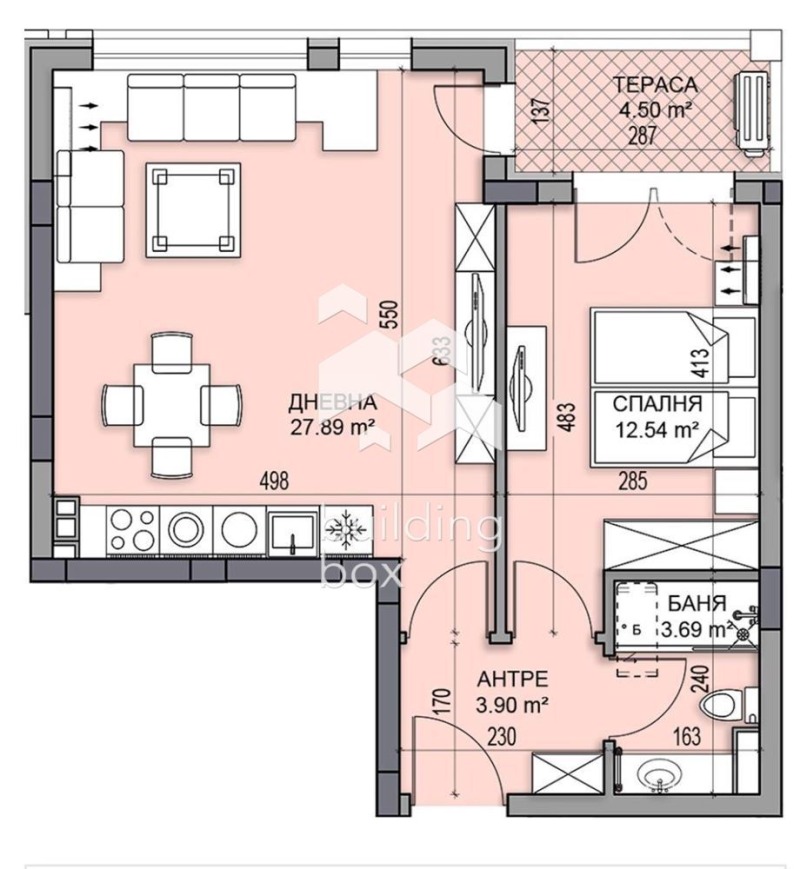 Продава 2-СТАЕН, гр. Пловдив, Гагарин, снимка 7 - Апартаменти - 53202992
