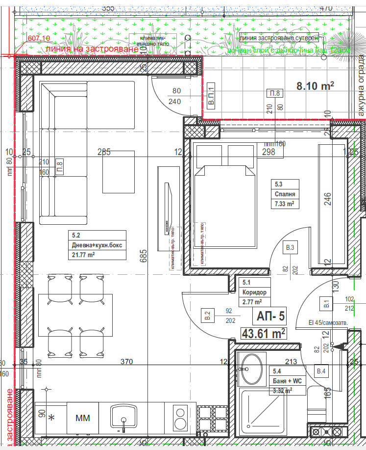 Продава 2-СТАЕН, гр. София, Витоша, снимка 3 - Апартаменти - 53800453
