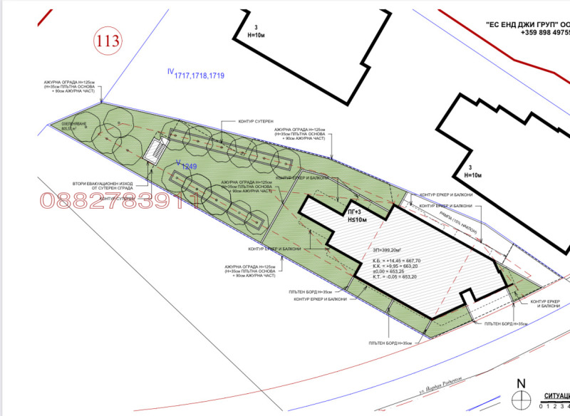 Продава 3-СТАЕН, гр. София, Витоша, снимка 3 - Aпартаменти - 49396811