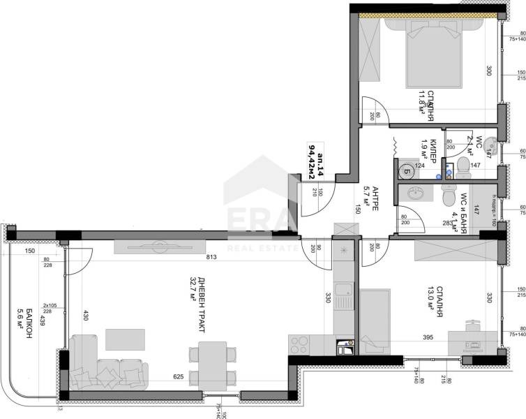 Na sprzedaż  2 sypialnie Warna , Wladislaw Warnenczik 1 , 108 mkw | 54079039 - obraz [9]