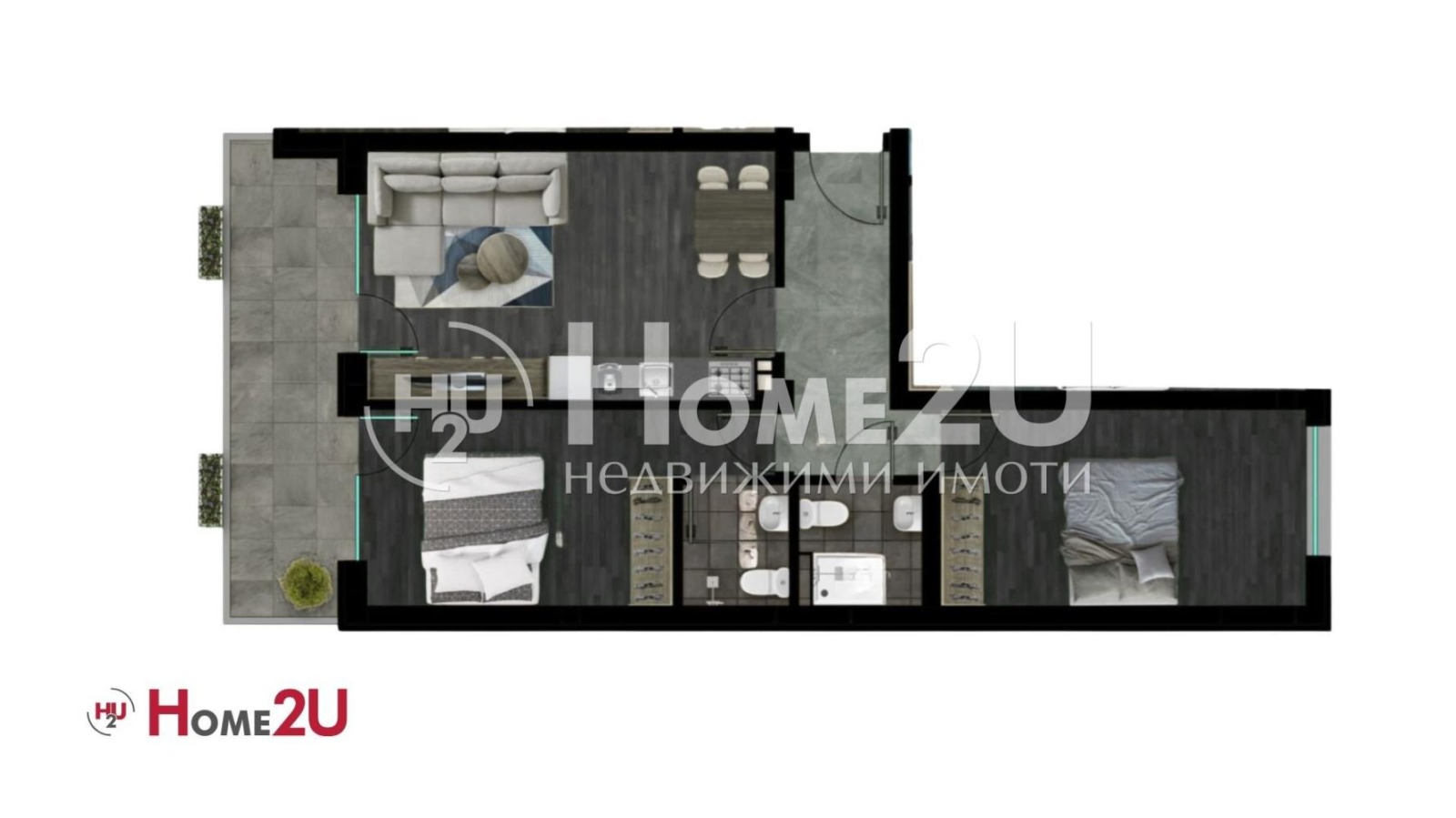 Продава 3-СТАЕН, гр. Пловдив, Христо Смирненски, снимка 5 - Апартаменти - 54105035