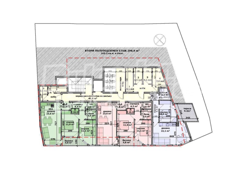 Zu verkaufen  1 Schlafzimmer Warna , Asparuhowo , 78 qm | 93256100 - Bild [8]