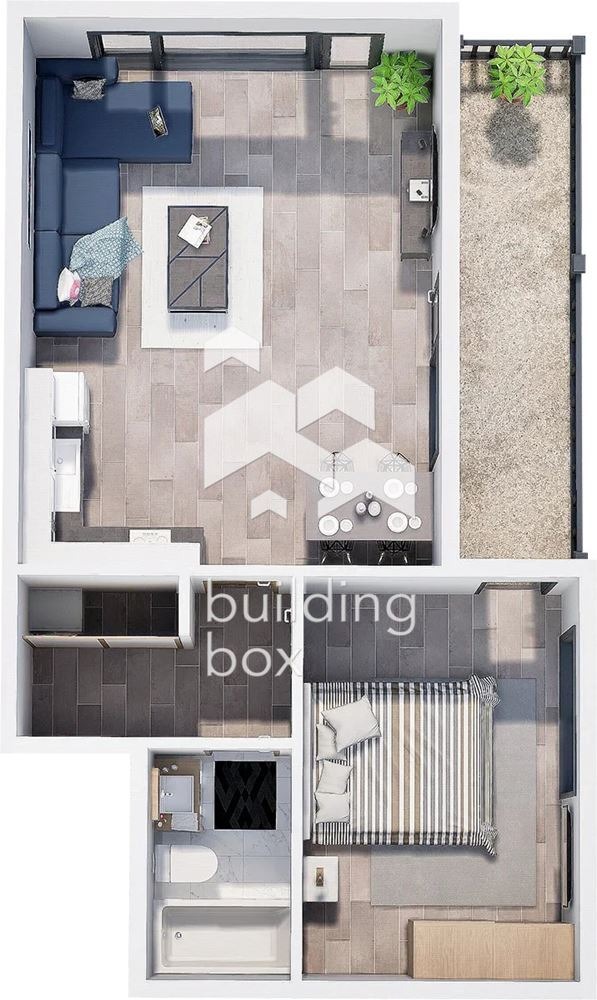 Продава 2-СТАЕН, гр. Пловдив, Христо Смирненски, снимка 3 - Апартаменти - 54036059