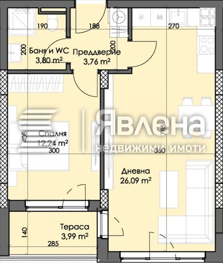 Продава 2-СТАЕН, гр. Пловдив, Тракия