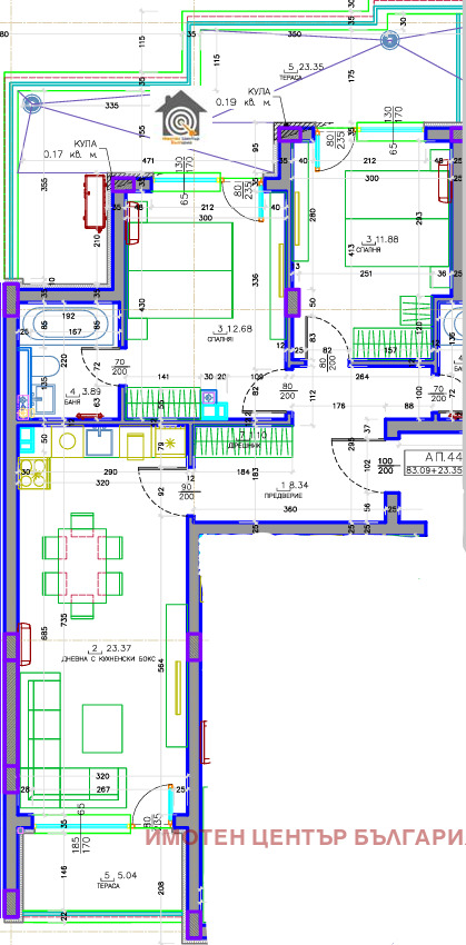 Продава 3-СТАЕН, гр. София, Малинова долина, снимка 10 - Апартаменти - 55011378