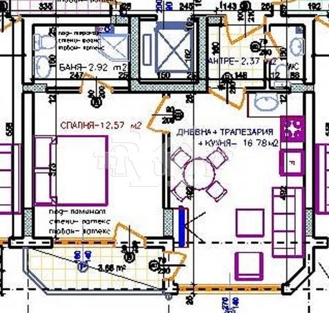Na prodej  1 ložnice Dobrič , Dobrotica - Albenska , 47 m2 | 27588957 - obraz [2]