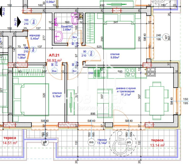 Eladó  2 hálószobás Varna , Pogrebi , 85 négyzetméter | 32512075 - kép [2]