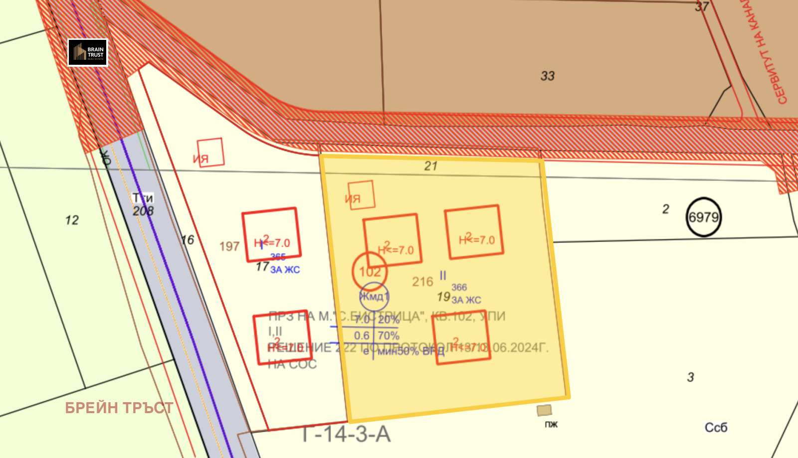 Продава ПАРЦЕЛ, гр. София, с. Бистрица, снимка 3 - Парцели - 55026580