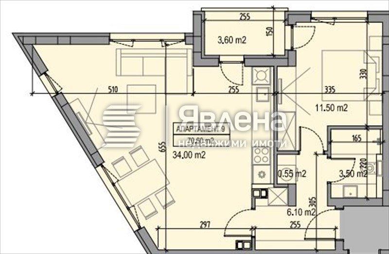 Продава 2-СТАЕН, гр. София, Сухата река, снимка 7 - Aпартаменти - 47599237