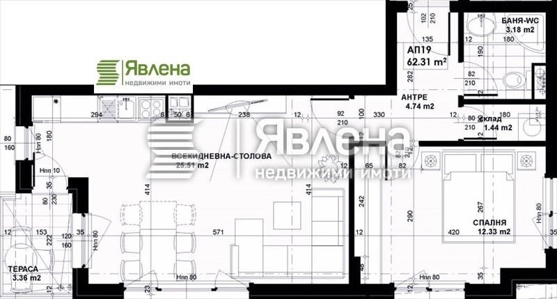 Продава  2-стаен град София , Лозенец , 75 кв.м | 41266147 - изображение [15]