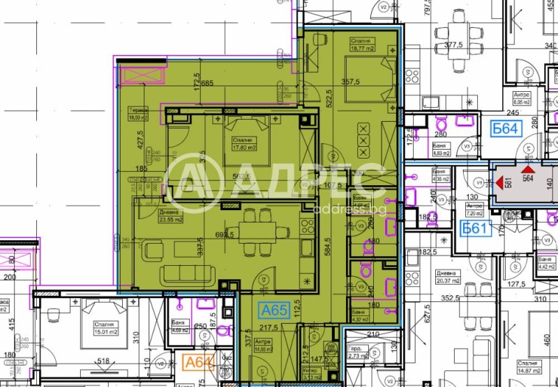 À venda  2 quartos Sofia , Krastova vada , 133 m² | 49036989 - imagem [3]