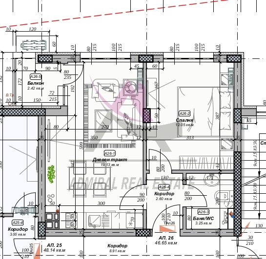In vendita  1 camera da letto Varna , Vazragdane 3 , 61 mq | 24037162