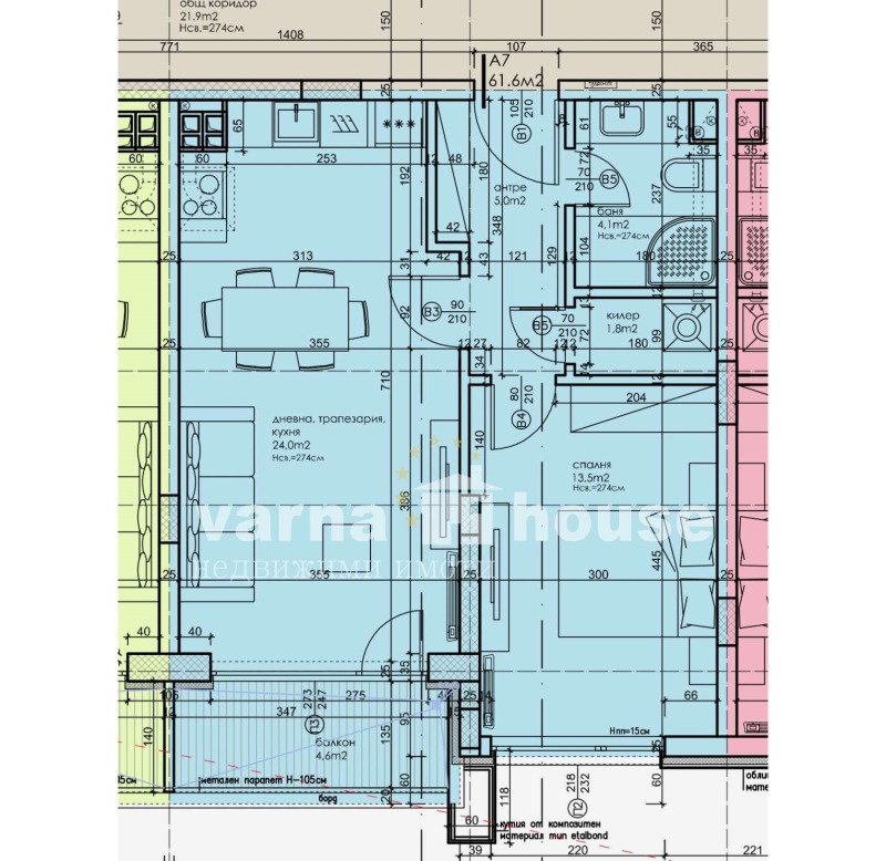 Продава 2-СТАЕН, гр. Варна, Левски 1, снимка 17 - Апартаменти - 52409930