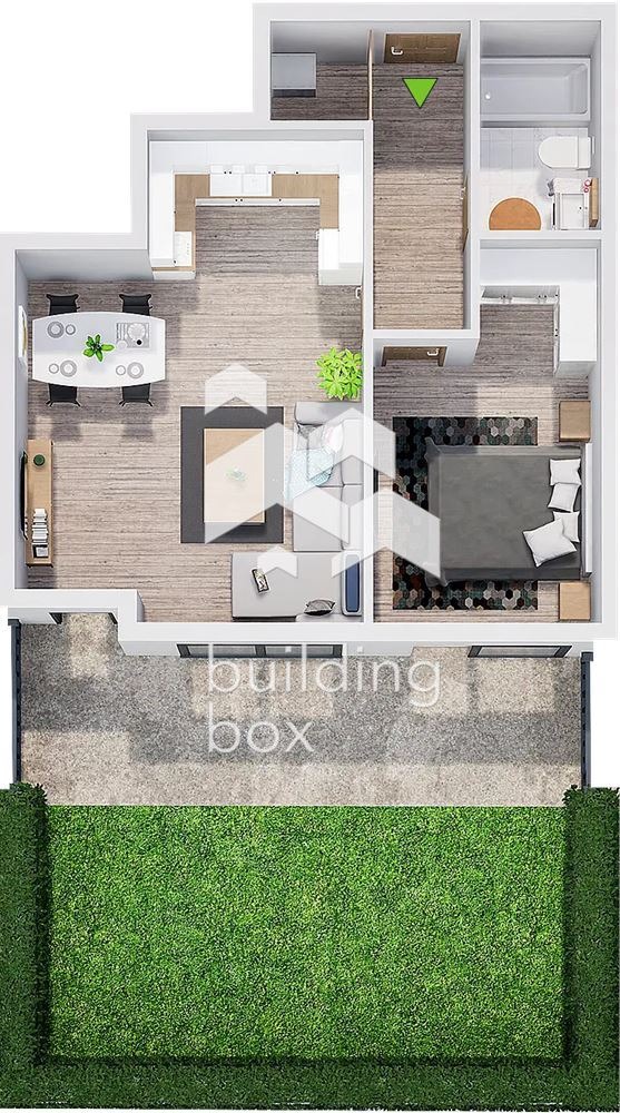 Продава 2-СТАЕН, гр. Пловдив, Христо Смирненски, снимка 3 - Апартаменти - 54383266