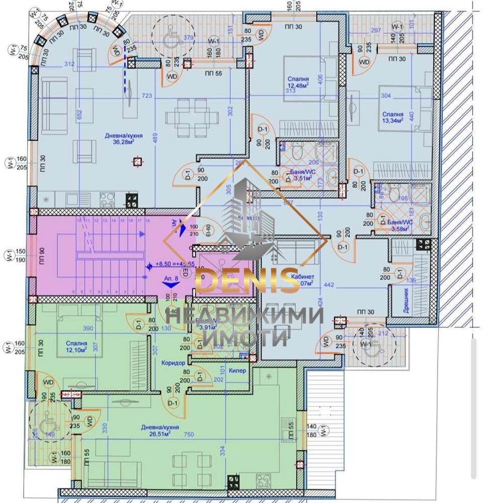Продава 2-СТАЕН, гр. Варна, Централна поща, снимка 5 - Апартаменти - 53615839
