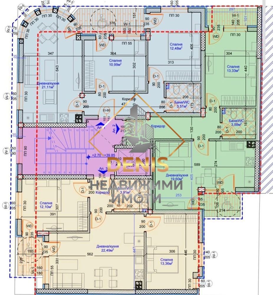 Продава 2-СТАЕН, гр. Варна, Централна поща, снимка 3 - Апартаменти - 53615839
