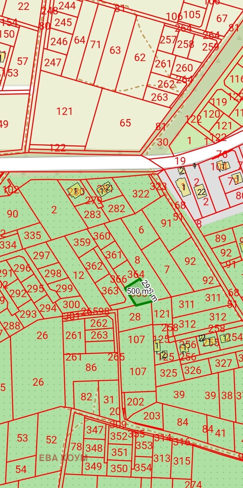 Продава ПАРЦЕЛ, с. Марково, област Пловдив, снимка 2 - Парцели - 52390494