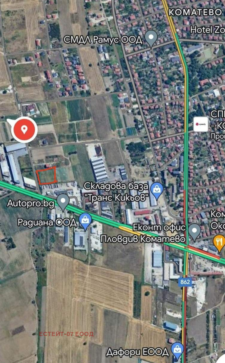 De vânzare  Complot Plovdiv , Industrialna zona - Iug , 5505 mp | 79359318 - imagine [2]