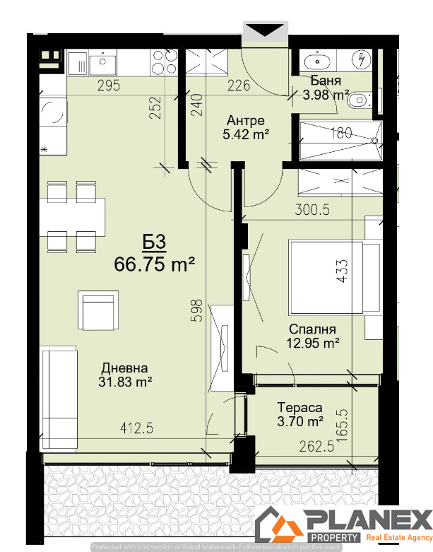 Продава 2-СТАЕН, гр. Варна, Бриз, снимка 2 - Aпартаменти - 47180906