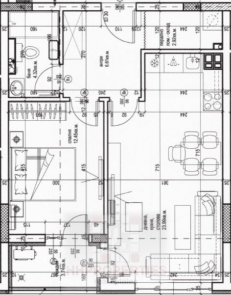 Eladó  1 hálószoba Plovdiv , Zapaden , 73 négyzetméter | 22376666 - kép [4]