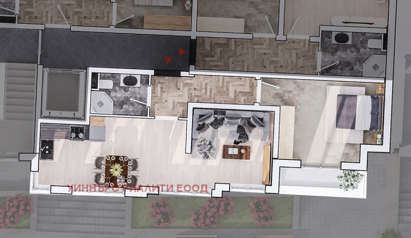 Продава 2-СТАЕН, гр. София, Стрелбище, снимка 2 - Апартаменти - 53273209