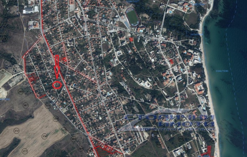 À vendre  Parcelle région Varna , Byala , 1075 m² | 84760381