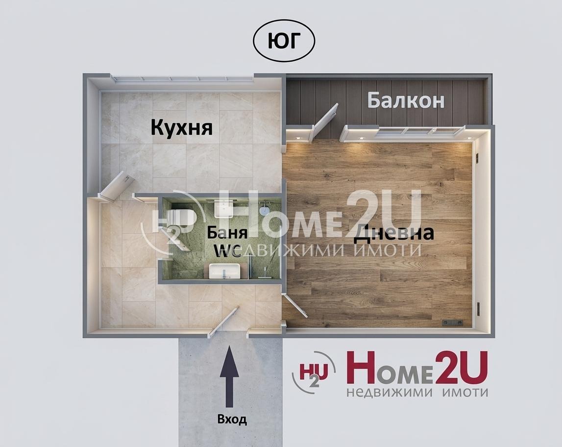 Продава 1-СТАЕН, гр. София, Люлин 7, снимка 4 - Апартаменти - 55750444