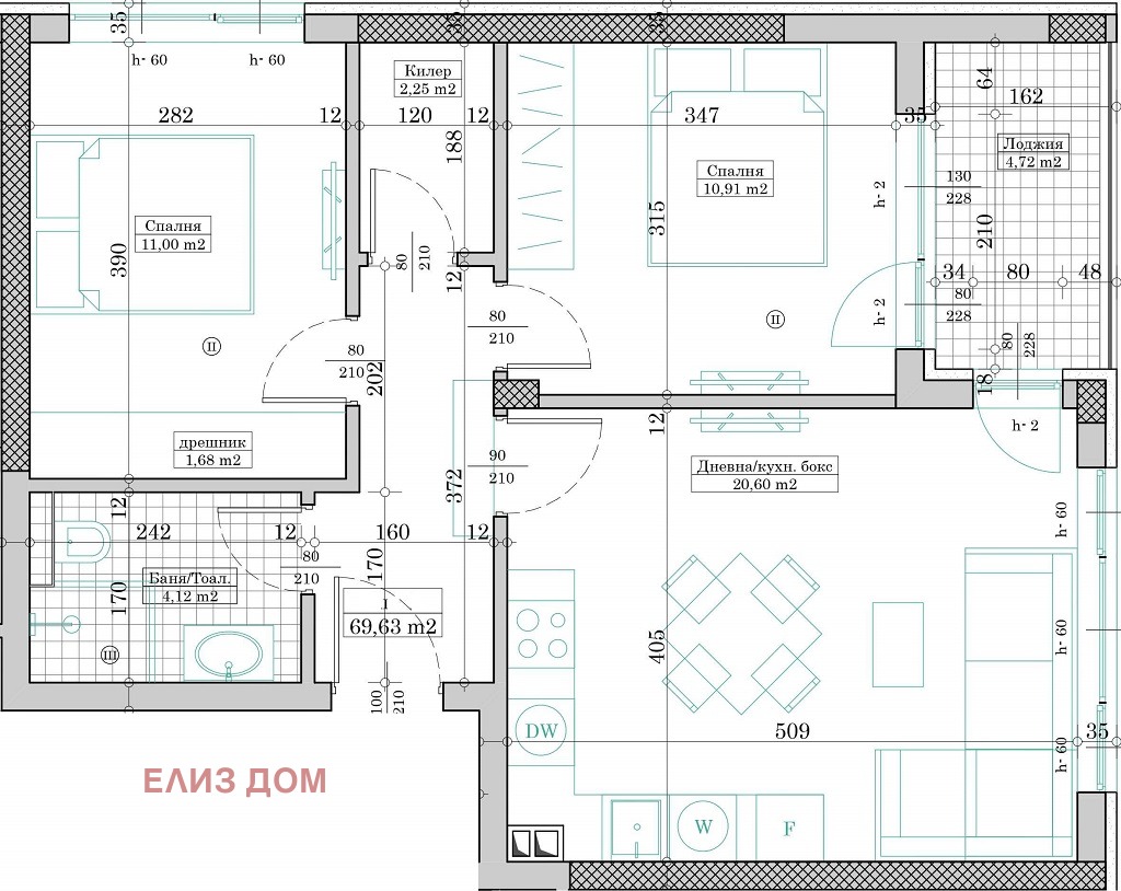 Продава 3-СТАЕН, гр. Варна, Възраждане 1, снимка 5 - Апартаменти - 56114335