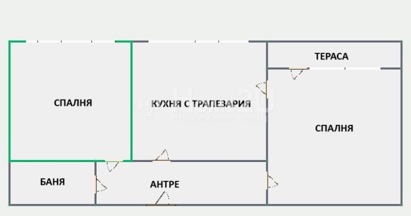 Продава 2-СТАЕН, гр. София, Обеля 2, снимка 7 - Aпартаменти - 47491353