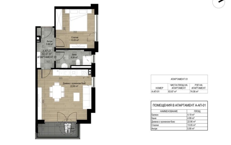 Продава 2-СТАЕН, гр. София, Овча купел, снимка 1 - Aпартаменти - 49255332