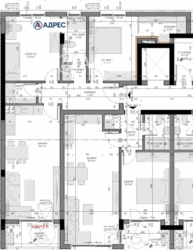 Продава 3-СТАЕН, гр. Варна, Владислав Варненчик 1, снимка 4 - Апартаменти - 51193751